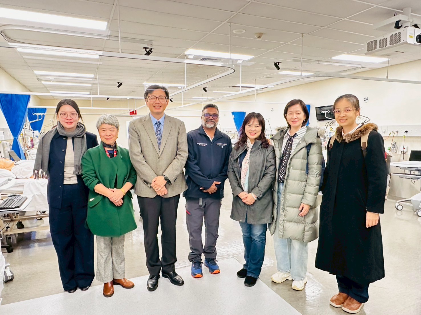 Figure 9: Dr. Navin Naidoo introduces the clinical teaching environment at Western Sydney University, which has been ranked No. 1 globally in the THE Impact Rankings for four consecutive years.